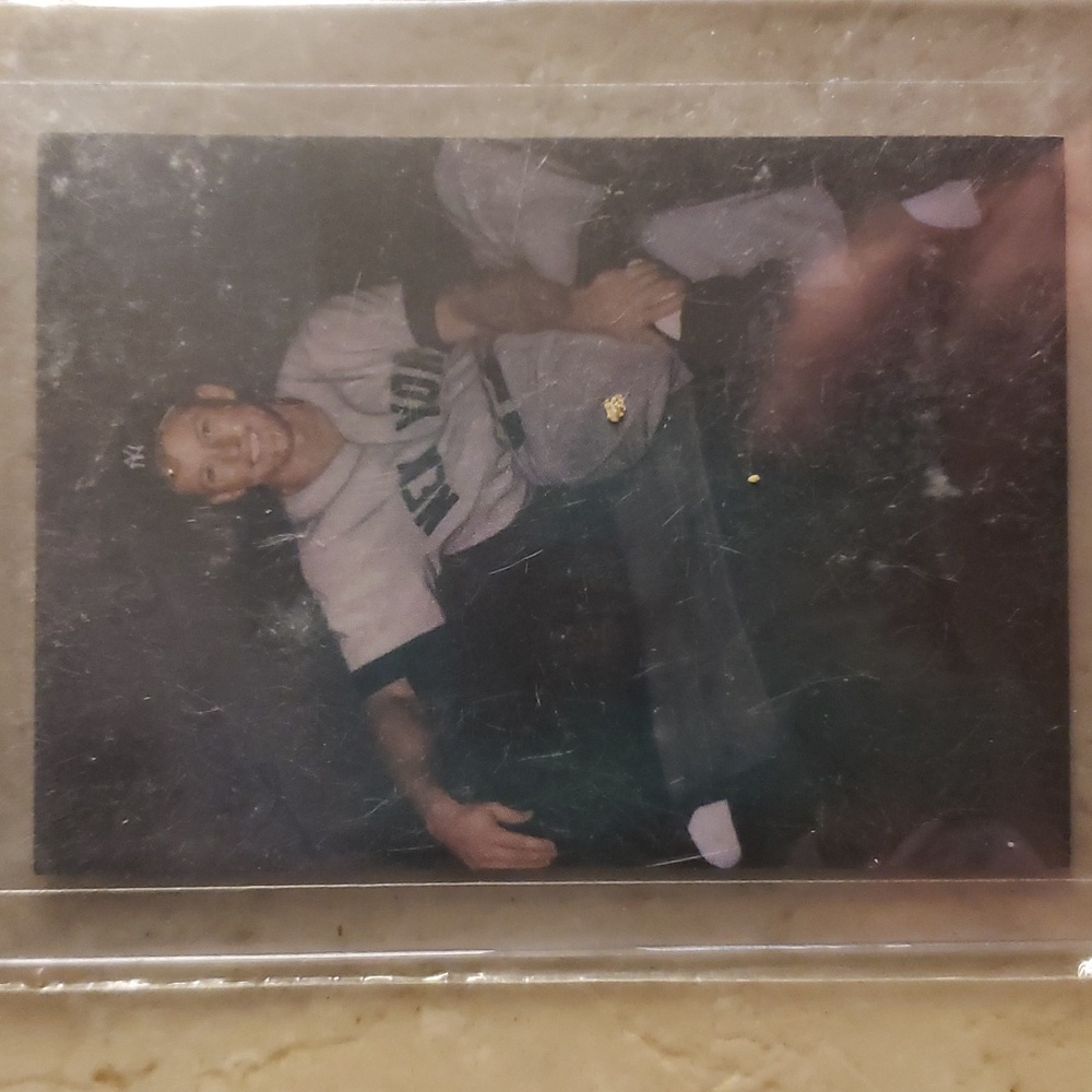 Signed Mackey Mantle Card